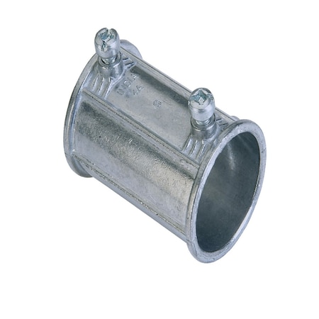 Gampak EMT Coupling, Set Screw, Die Cast Zinc, Red 02-55242